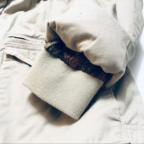 Billabong Twill Work Coat with Hood Men's XL - Picture 3 of 8